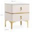 47.5cm W Metal Bedside Table-118838557
