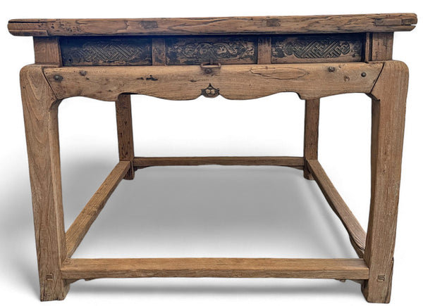 Square Solid Wood Dining Table