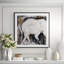 White horse III Framed Print-204850002-204850015