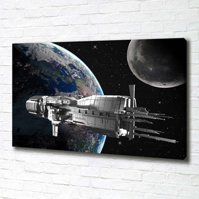 Spacecraft - No Frame Print on Canvas