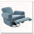 Manual Recliner Sofa Swivel Recliner Rocker Chair With Adjustable Backrest For Living Room, Bedroom-329034166