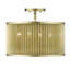Luminaire suspendu tambour 4 lumières Connally