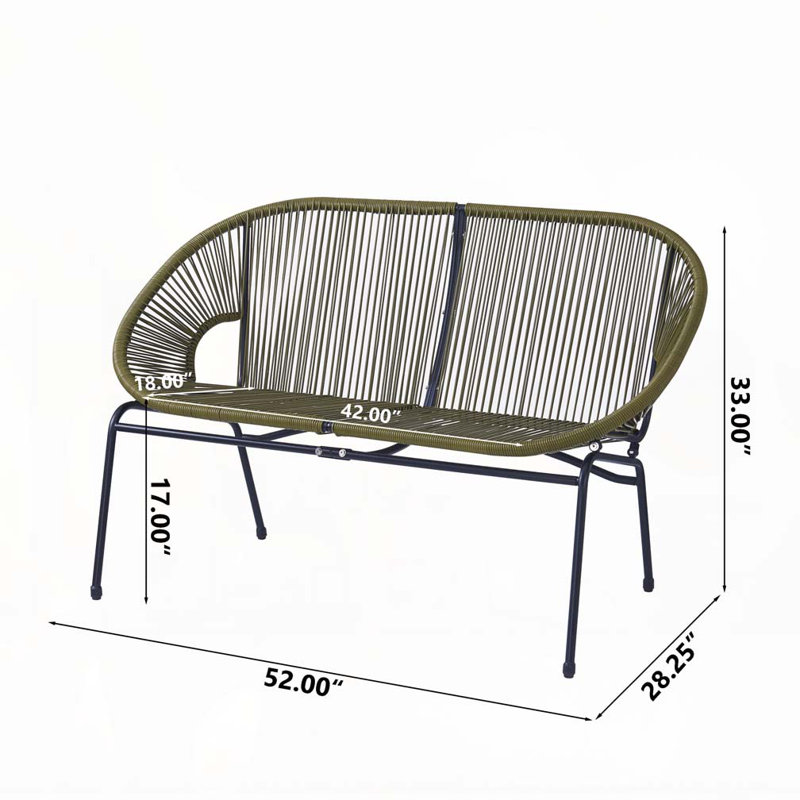 Canapé d'extérieur 52 "Paito