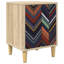  Bedside Cabinet Sonoma Oak Engineered Wood Nightstand Bedroom Furniture