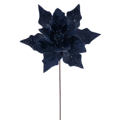 Tige de poinsettia rayée 10 po x 20 po Il comprend trois pièces par sac.