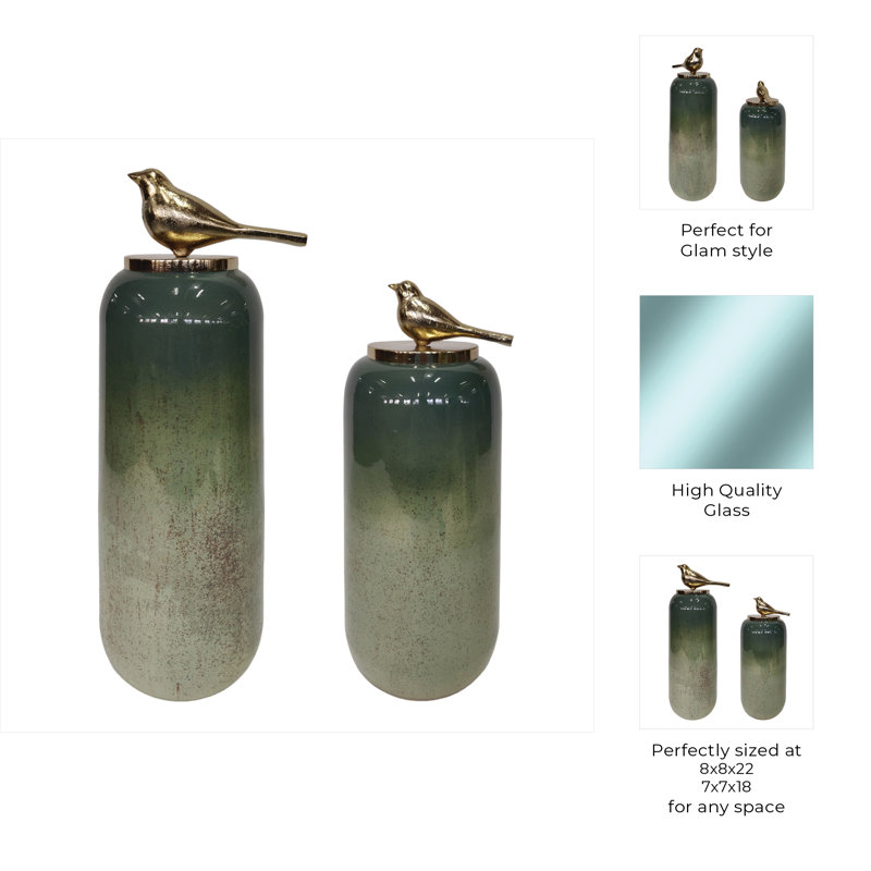 Handmade Glass Decorative Bottles