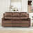  Modern Skin-Friendly Microfiber Manual Recline Sofa with Super Soft Backrest & Seat-1261006600-1237759971