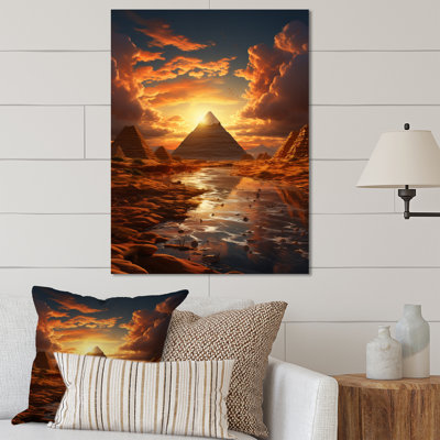 " Egypt Golden Pyramids I "