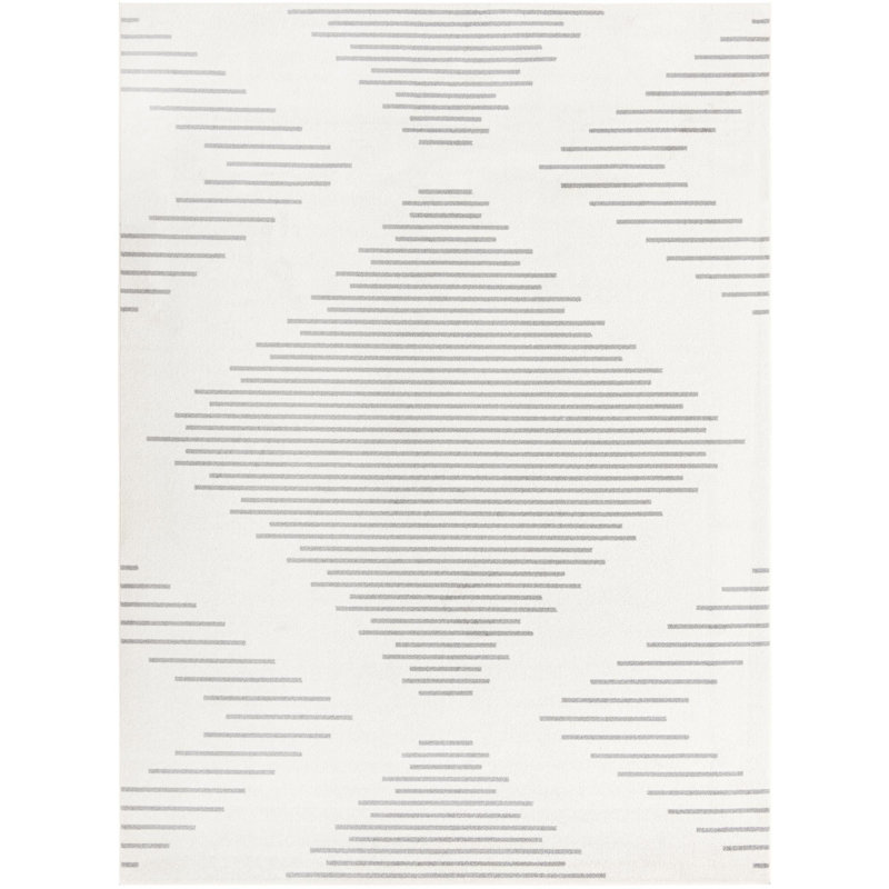 Laidy Striped Indoor Rug, Rectangle 9'10" x 13'