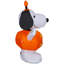 Snoopy Airblown en tenue citrouille