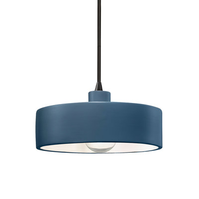 Luminaire suspendu cylindrique à 1 lumière Colgate