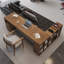 Bureaux en bois massif en L noyer clair-107520323-107520324