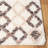 Clarkedale Hand Knotted Wool/Cotton Geometric Rug in Brown/Ivory/Gray-643085757