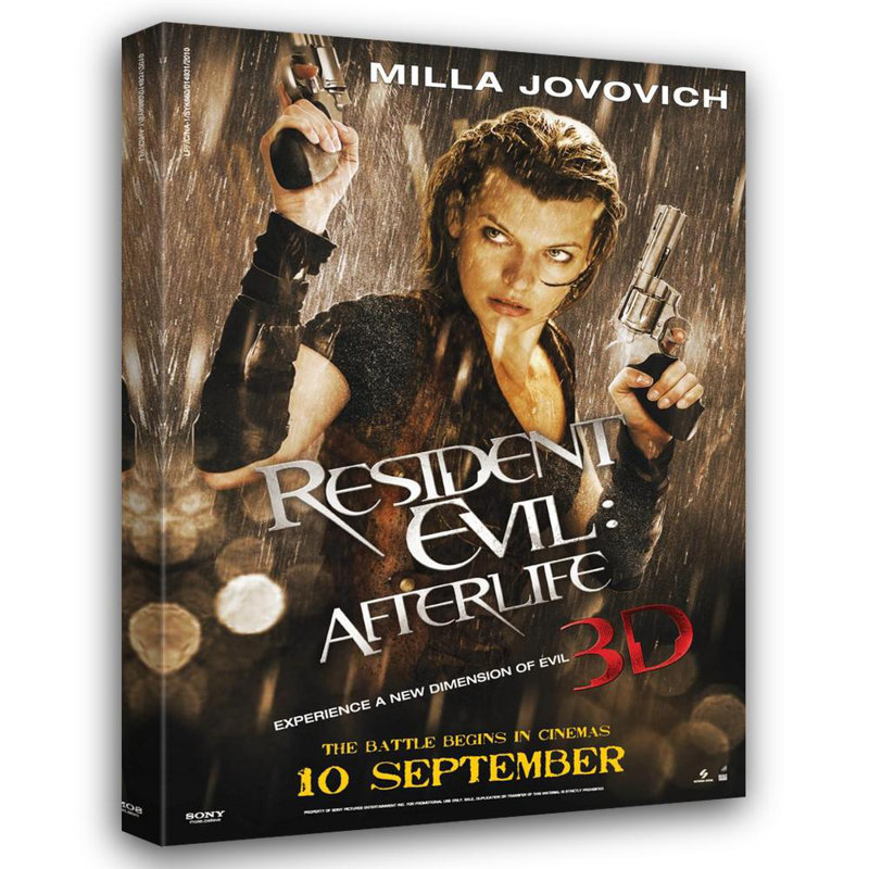Resident Evil Afterlife, 48" H x 34" W