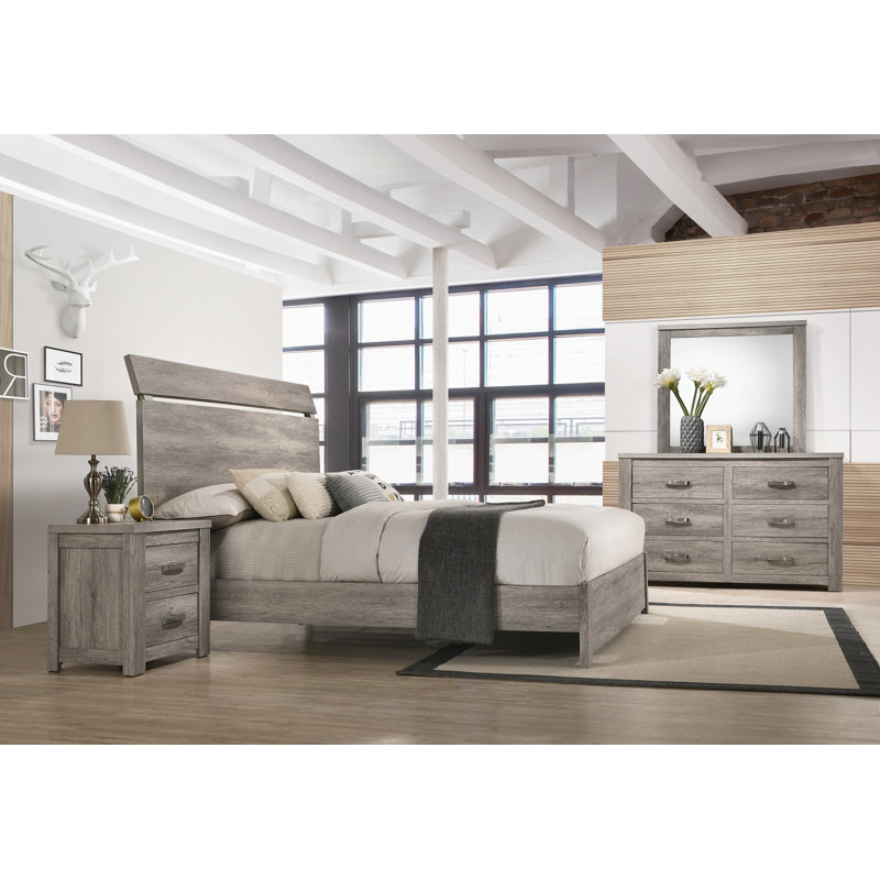 Ensemble de chambre à coucher standard 4 pièces Teme, Très grand