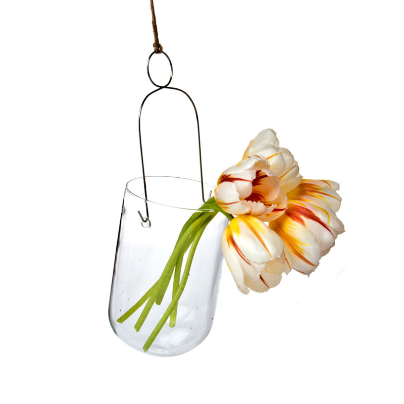 Glass Wall Vase, Small