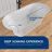 66'' Freestanding Tub Solid Surface Deep Soaking Bathtub