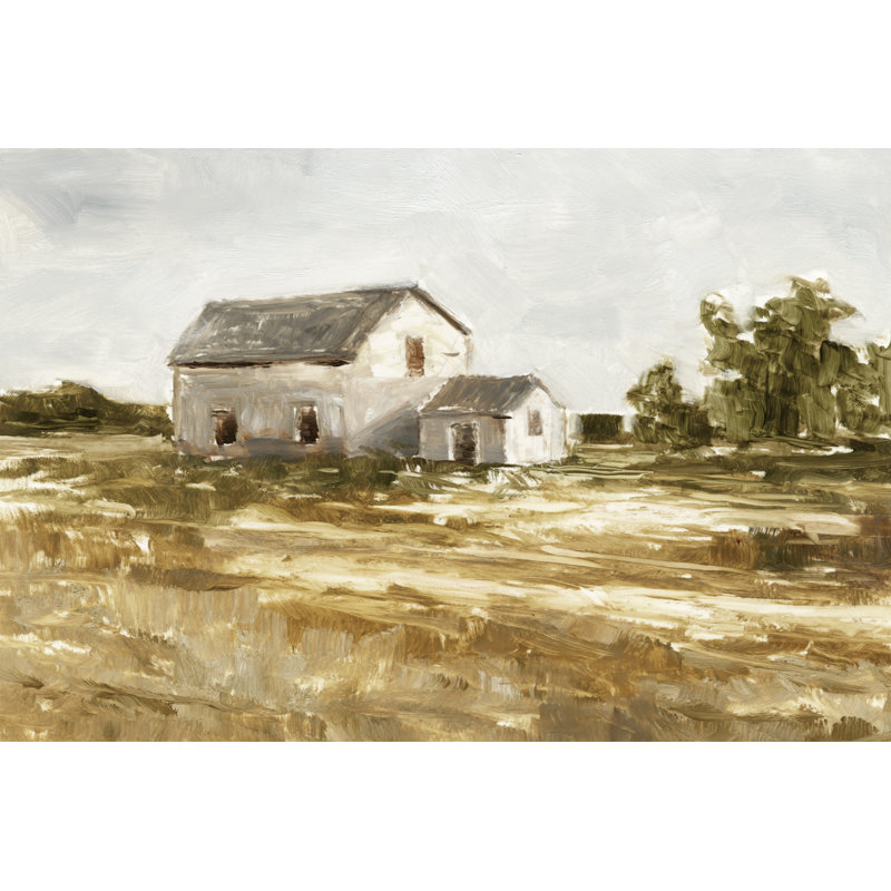 «Country Harvest I» par Ethan Harper - peinture sur toile tendue, H 24 po x l 36 po