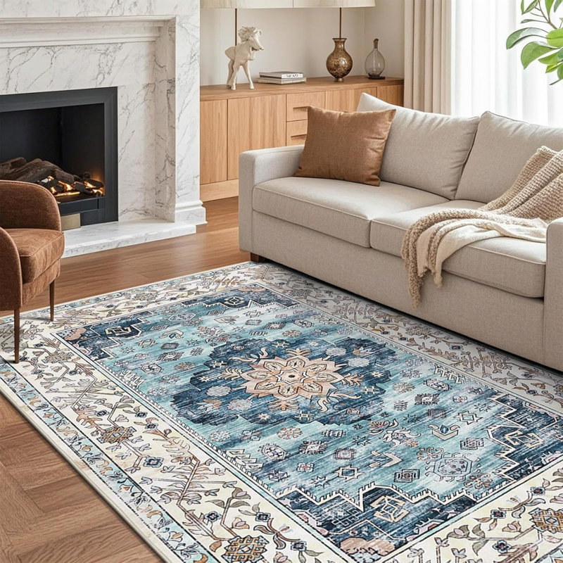 Geometric Machine Tufted 120cm X 180cm Area Rug