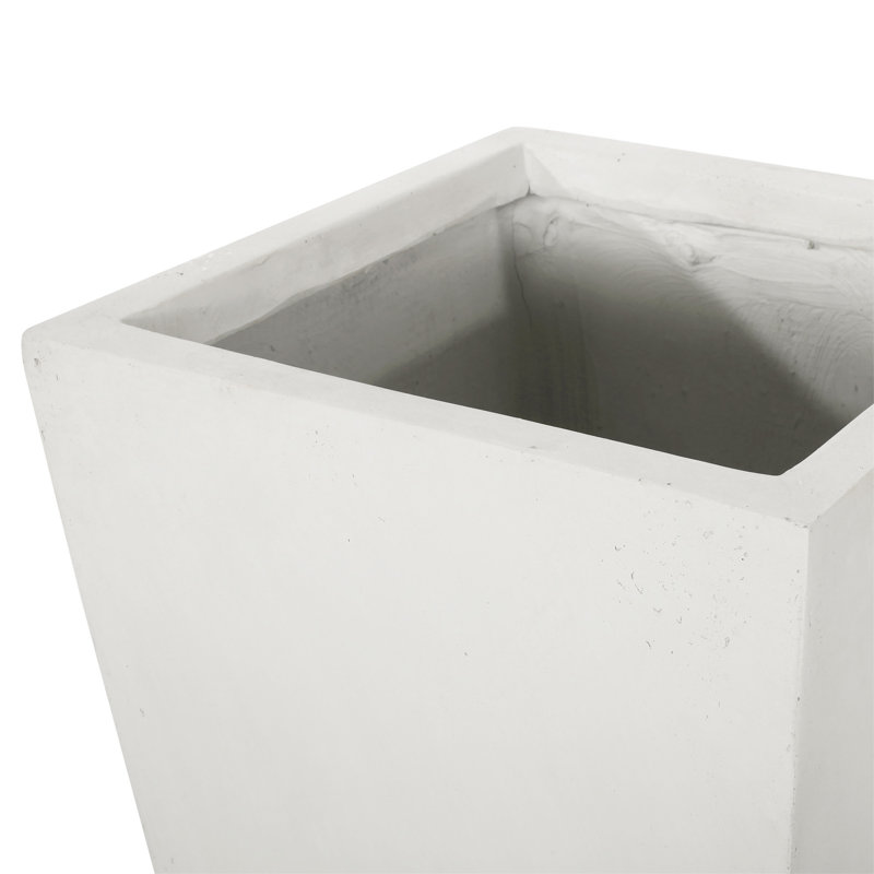 Planters, Matte White