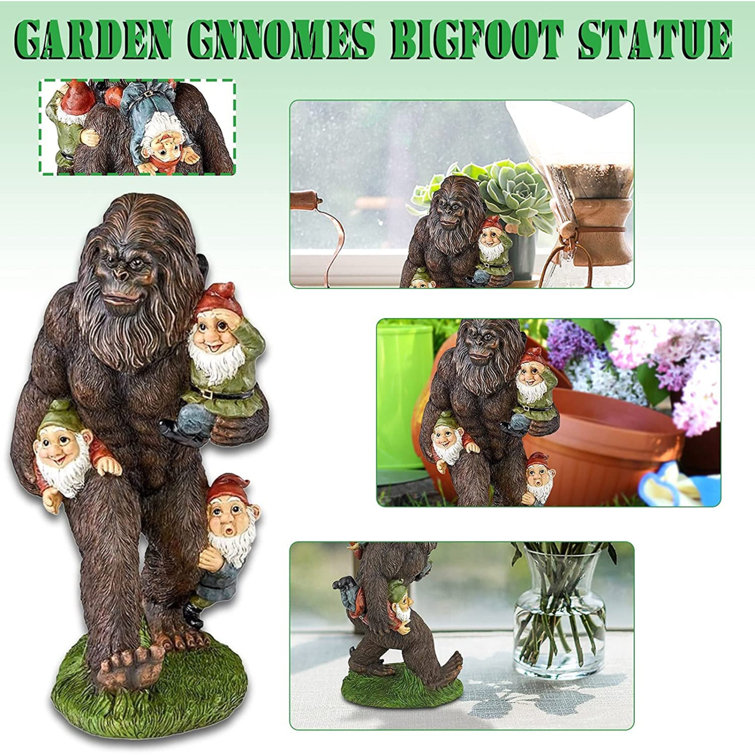 Bigfoot The Garden Yeti Statue