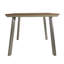 Table de salle à manger avec plateau en faux bois
