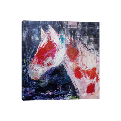 Coy Colt by Jodi Maas - Wrapped Canvas Painting