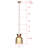 Lindesay 1 - Light Gold Dome Pendant