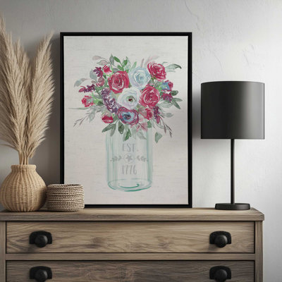 Patriotic Roses Est. Reproduction d'art 1776 par 1776