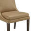 Chaise d'appoint en cuir Niara-121550732