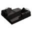 Canapé-lit convertible avec coussin cylindrique et structure de forme fixe-912767253