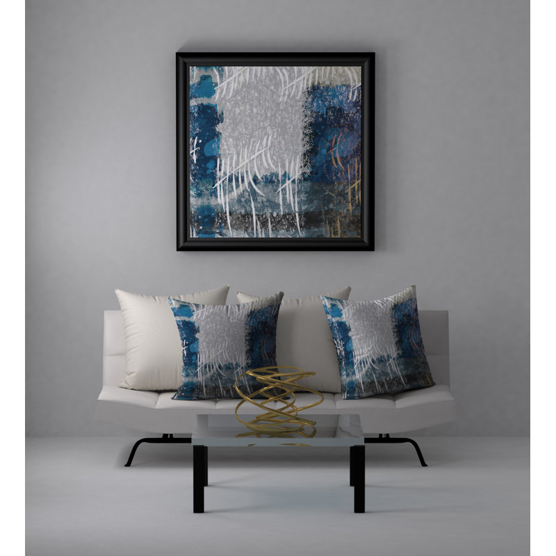 Reversible Throw Pillow, 24" x 24"