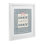 «On Grace» avec impression d'un arc rose encadré sous verre, design par Blue Chair Blessing