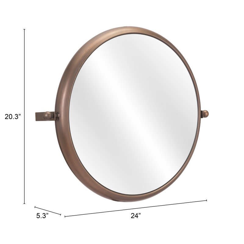 Nokomis Rand Mirror Bronze