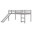 Lit pour enfant en bois avec glissade-1073491052