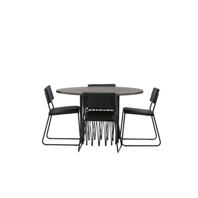 Blankenship 4 -Person Dining Set