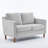 Barton 56'' Upholstered Loveseat Sofa-616326242