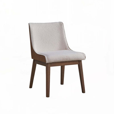 Ensemble de chaises de salle à manger rembourrées avec dossier rembourré Boucle