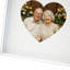 Silver Metal Picture Frame with Mat