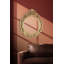 Miroir doré antique 20 x 24 po Mirrorize pour le salon, miroir ovale à cadre doré rétro, grand miroir doré décoratif pour la décoration murale