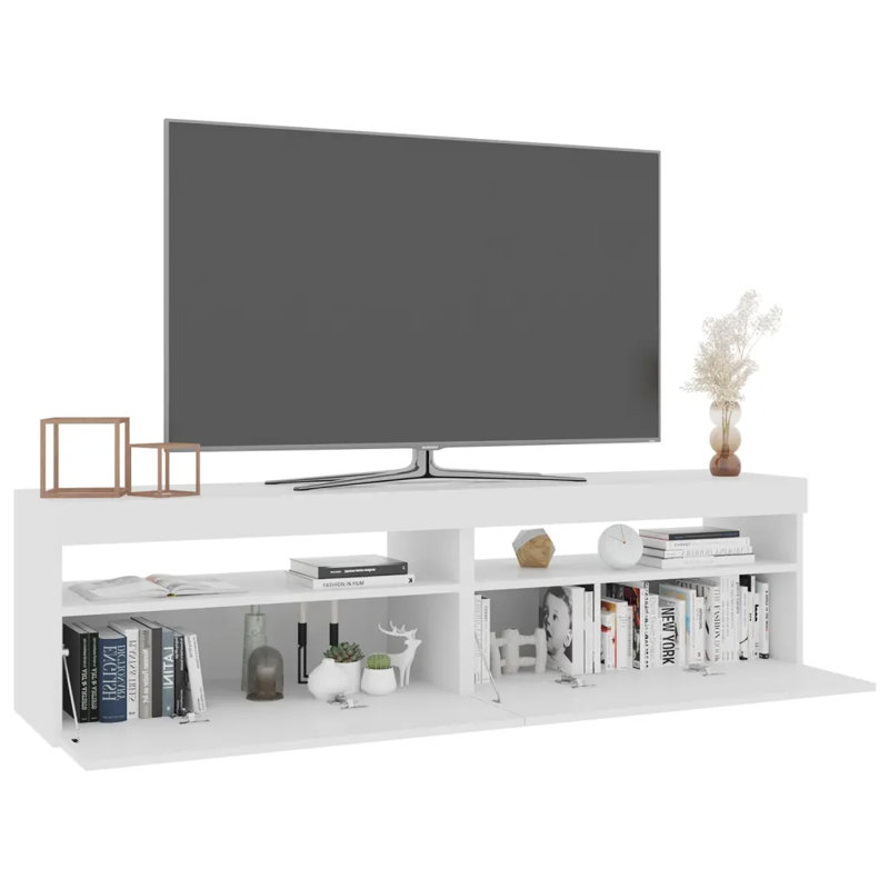 Aarshiya Unfinished TV Stand for TVs up to 28", White