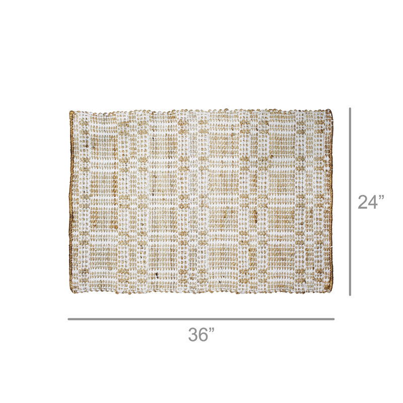 Siddanth Cotton Indoor Rug, Rectangle 2' x 3'