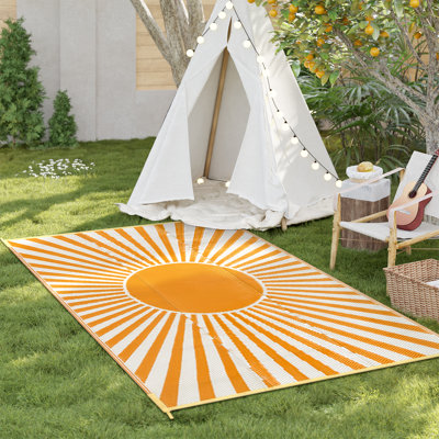 Outdoor Rug Patio Waterproof Reversible Camping Rugs Plastic Straw Rv Rugs for Outside Under Awning Portable Lightweight Carpet for Backyard