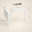 Metal Base Writing Desk-504069830
