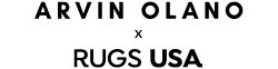 Arvin Olano x Rugs USA logo