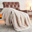 Newcosplay Faux Fur Blanket Luxury Fluffy Thick Warm Blanket for Couch Sofa Bed 1000GSM-123116853-123116852