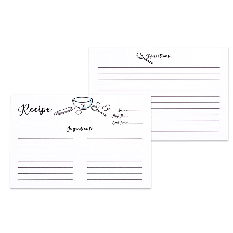 Cartes de recettes Outshine