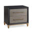 Table de chevet 2 tiroirs 1pc