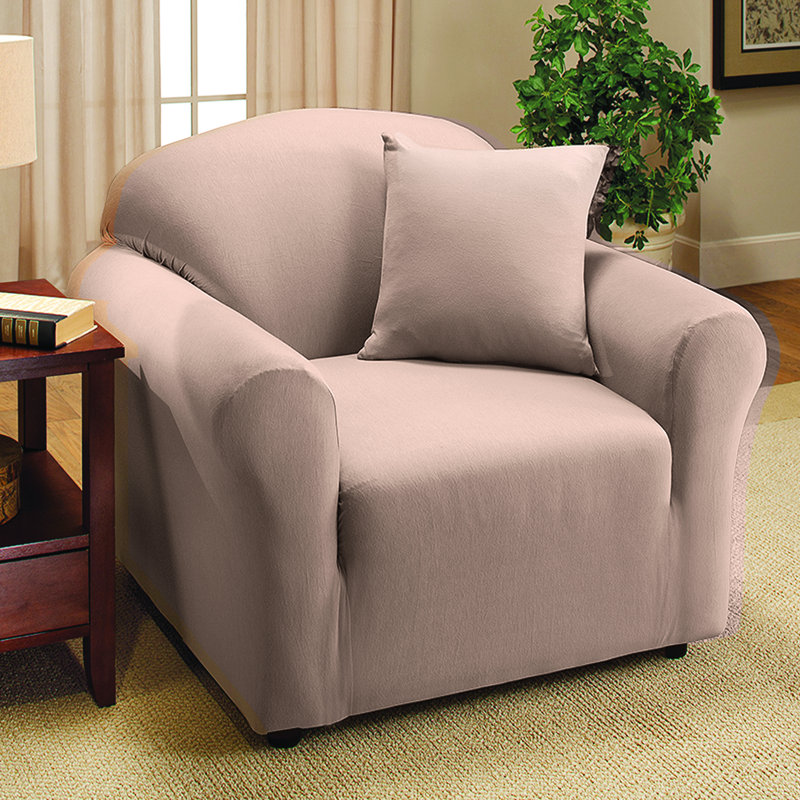 Housse pour fauteuil à coussins en T, Lin