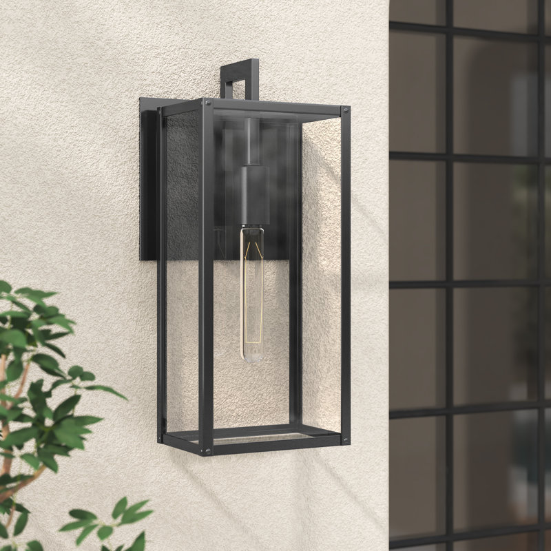 Ansley Aluminium Wall Light, 18.5" H x 6" W x 9" D